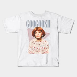 Googoosh / 70s Retro Aesthetic Design Kids T-Shirt